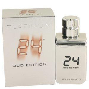 24 Platinum Oud Edition by ScentStory Eau De Toilette Concentree Spray Unisex 34 oz for Men