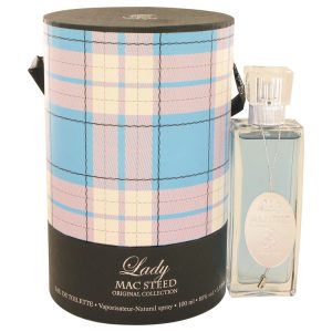 Lady Mac Steed Blue Tartan by Lady Mac Steed Eau De Toilette Spray 34 oz for Women