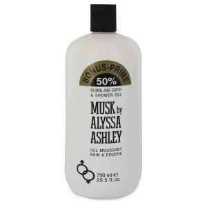 Alyssa Ashley Musk by Houbigant Shower Gel 255 oz for Women