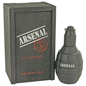 Arsenal Black by Gilles Cantuel Eau De Parfum Spray 34 oz for Men