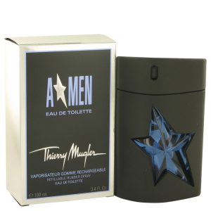 ANGEL by Thierry Mugler Eau De Toilette Spray Refillable Rubber 34 oz for Men