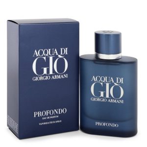 Acqua Di Gio Profondo by Giorgio Armani Eau De Parfum Spray 25 oz for Men