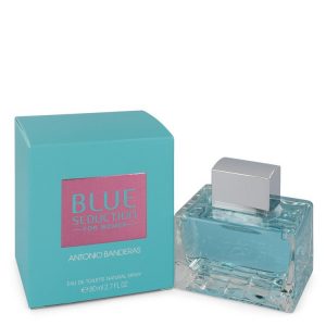 Blue Seduction by Antonio Banderas Eau De Toilette Spray 27 oz for Women