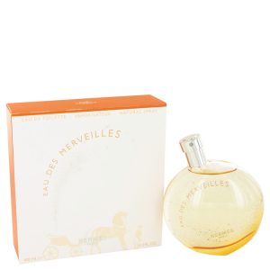 Eau Des Merveilles by Hermes Eau De Toilette Spray 34 oz for Women