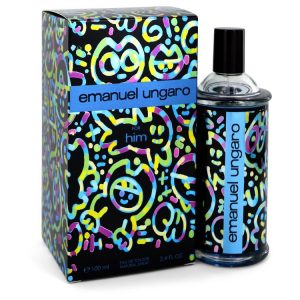 Emanuel Ungaro For Him by Ungaro Eau De Toilette Spray 34 oz for Men