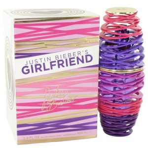 Girlfriend by Justin Bieber Eau De Parfum Spray 34 oz for Women