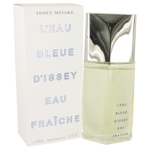 LEAU BLEUE DISSEY POUR HOMME by Issey Miyake Eau De Fraiche Toilette Spray 4 oz for Men