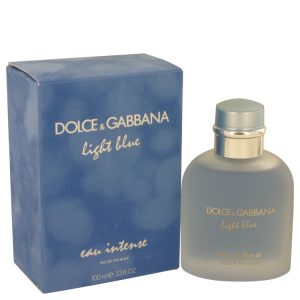 Light Blue Eau Intense by Dolce  Gabbana Eau De Parfum Spray 33 oz for Men