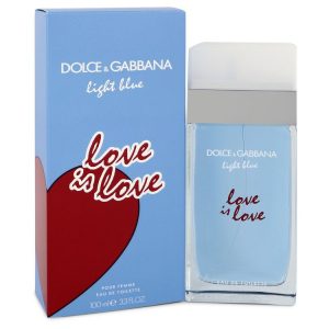 Light Blue Love Is Love by Dolce  Gabbana Eau De Toilette Spray 33 oz for Women