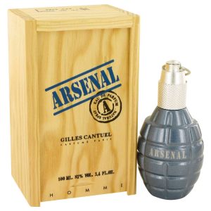 ARSENAL BLUE by Gilles Cantuel Eau De Parfum Spray 34 oz for Men