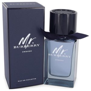 Mr Burberry Indigo by Burberry Eau De Toilette Spray 33 oz for Men