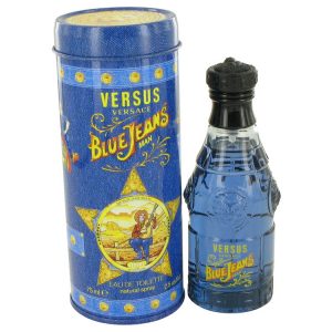 BLUE JEANS by Versace Eau De Toilette Spray New Packaging 25 oz for Men