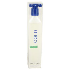 COLD by Benetton Eau De Toilette Spray Unisex 34 oz for Men