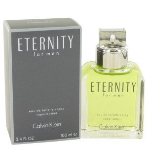 ETERNITY by Calvin Klein Eau De Toilette Spray 34 oz for Men