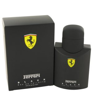 FERRARI BLACK by Ferrari Eau De Toilette Spray 25 oz for Men