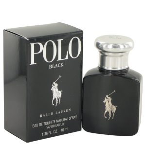 Polo Black by Ralph Lauren Eau De Toilette Spray 14 oz for Men