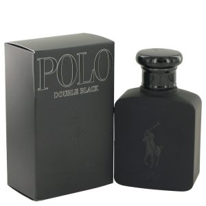 Polo Double Black by Ralph Lauren Eau De Toilette Spray 25 oz for Men