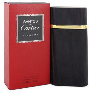 SANTOS DE CARTIER by Cartier Eau De Toilette Concentree Spray 34 oz for Men