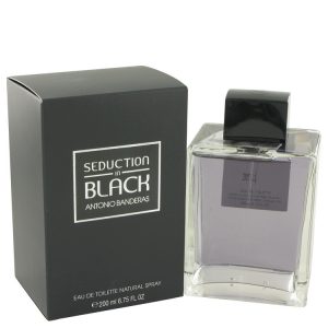 Seduction In Black by Antonio Banderas Eau De Toilette Spray 68 oz for Men