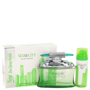 Sex In The City Kiss by Unknown Eau De Parfum Spray + Free 17 oz Deodorant Spray 34 oz for Women