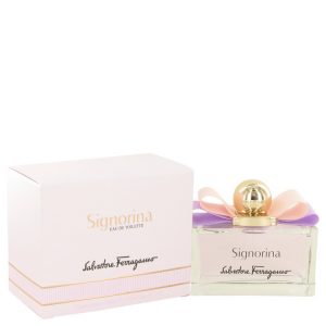 Signorina by Salvatore Ferragamo Eau De Toilette Spray 34 oz for Women