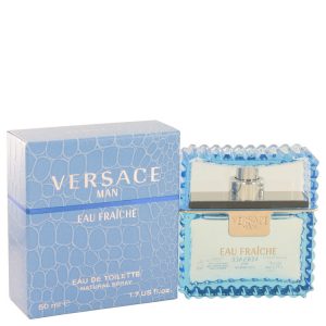 Versace Man by Versace Eau Fraiche Eau De Toilette Spray Blue 17 oz for Men