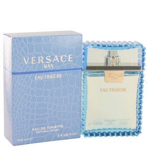 Versace Man by Versace Eau Fraiche Eau De Toilette Spray Blue 34 oz for Men