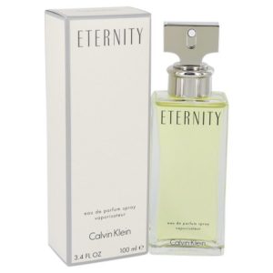 ETERNITY by Calvin Klein Eau De Parfum Spray 34 oz for Women