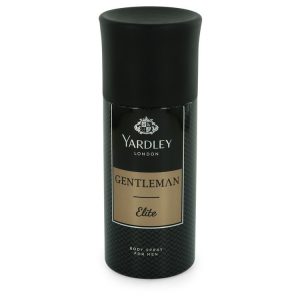 Yardley Gentleman Elite by Yardley London Deodorant Body Spray 5 oz for Men