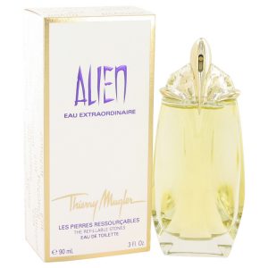 Alien Eau Extraordinaire by Thierry Mugler Eau De Toilette Spray Refillable 3 oz for Women