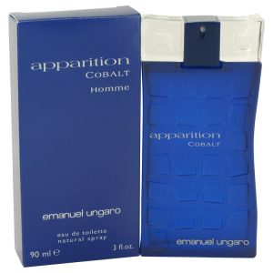 Apparition Cobalt by Ungaro Eau De Toilette Spray 3 oz for Men