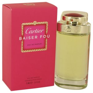 Baiser Vole Fou by Cartier Eau De Parfum Spray 25 oz for Women