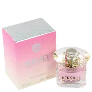 Bright Crystal by Versace Mini EDT 17 oz for Women