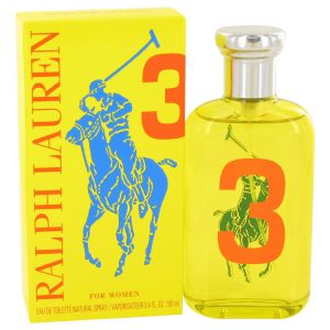 Big Pony Yellow 3 by Ralph Lauren Eau De Toilette Spray 34 oz for Women