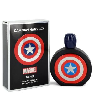 Captain America Hero by Marvel Eau De Toilette Spray 34 oz for Men