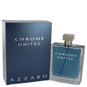 Chrome United by Azzaro Eau De Toilette Spray 68 oz for Men