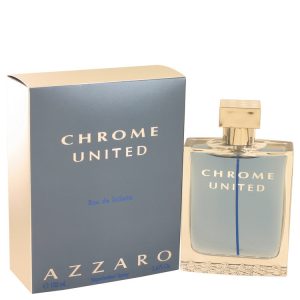 Chrome United by Azzaro Eau De Toilette Spray 34 oz for Men