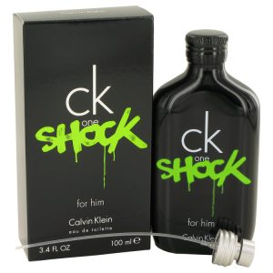 CK One Shock by Calvin Klein Eau De Toilette Spray 34 oz for Men