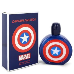 Captain America by Marvel Eau De Toilette Spray 34 oz for Men