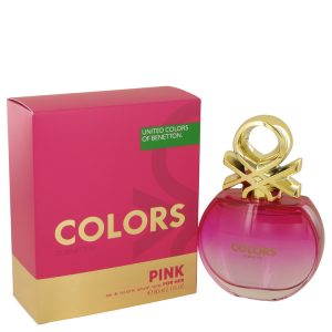 Colors Pink by Benetton Eau De Toilette Spray 27 oz for Women