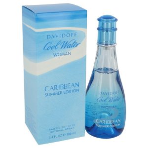 Cool Water Caribbean Summer by Davidoff Eau De Toilette Spray 34 oz for Women