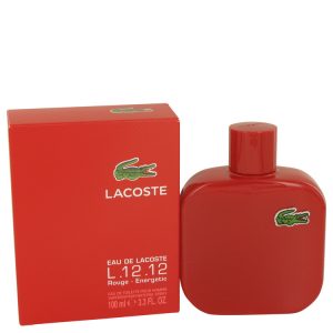 Lacoste Eau De Lacoste L1212 Rouge by Lacoste Eau De Toilette Spray 33 oz for Men