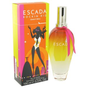 Escada RockinRio by Escada Eau De Toilette Spray 34 oz for Women