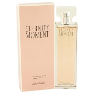 Eternity Moment by Calvin Klein Eau De Parfum Spray 34 oz for Women