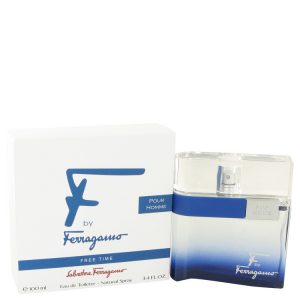 F Free Time by Salvatore Ferragamo Eau De Toilette Spray 34 oz for Men