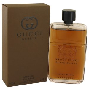 Gucci Guilty Absolute by Gucci Eau De Parfum Spray 3 oz for Men