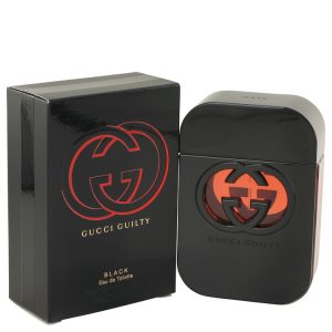 Gucci Guilty Black by Gucci Eau De Toilette Spray 25 oz for Women