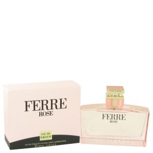 Ferre Rose by Gianfranco Ferre Eau De Toilette Spray 34 oz for Women