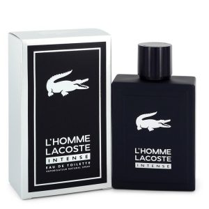 Lacoste Lhomme Intense by Lacoste Eau De Toilette Spray 33 oz for Men