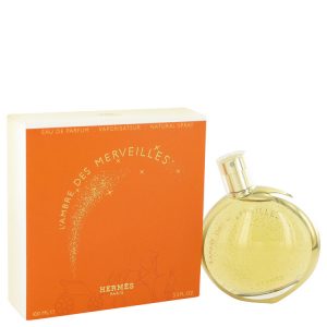 Lambre Des Merveilles by Hermes Eau De Parfum Spray 33 oz for Women